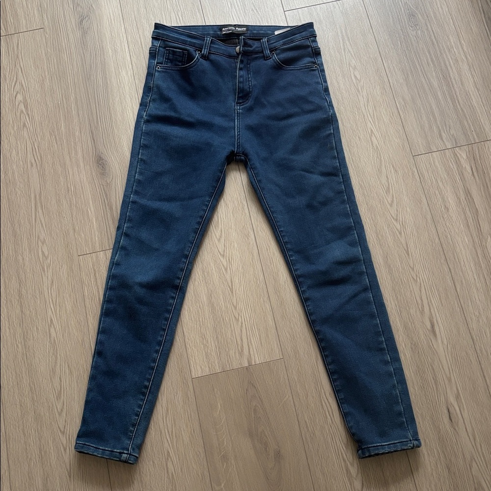 Women's fleece lined high rise jeans size 27